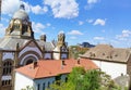 Big synagogue as landmark of city Novi Sad, Serbia Royalty Free Stock Photo