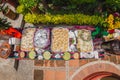 A big Table of different mexican food for a party