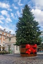 Big tall Christmas tree in London