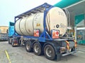 Big tanker truck