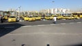 Big taxi rank in western Tehran