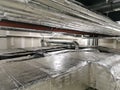 Big Tehnical room with insulated pipes