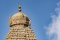 Cloes up of the Thanjavur Big Temple Tower Royalty Free Stock Photo