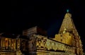 Big Temple ThanjavurBrihadeeshwara Temple (Peruvudaiyar Kovil) at night, Unesco world heritage site, Tamilnadu, India