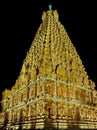 Big Temple ThanjavurBrihadeeshwara Temple (Peruvudaiyar Kovil) at night, Unesco world heritage site, Tamilnadu, India