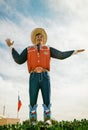 Big Tex statue standing tall at Fair Park Royalty Free Stock Photo
