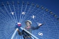 Big Tex and Texas Star Royalty Free Stock Photo