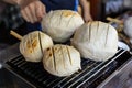 Big Thai meat ball at market