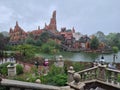 Big Thunder Mountain in Disneyland Park - DisneyLand Paris Royalty Free Stock Photo