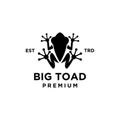 Big toad vector logo design