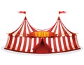 Big Top Circus Tent Royalty Free Stock Photo