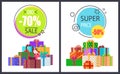 Big Total Sale - 70 Off Super Half Price Discounts Royalty Free Stock Photo