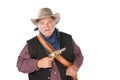 Big tough cowboy Royalty Free Stock Photo
