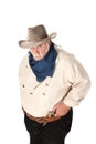 Big Tough Cowboy Royalty Free Stock Photo