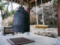 Big traditional bell in Naksansa temple, Yangyang city