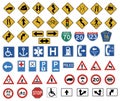 The big traffic sign