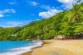 Big tropical island Ilha Grande Praia de Palmas beach Brazil Royalty Free Stock Photo