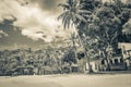 Big tropical island Ilha Grande Praia de Palmas beach Brazil Royalty Free Stock Photo