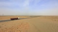 Large truck cross the Taklimakan Desert, adobe rgb