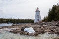 Big Tub Lighthouse, Tobermory, Ontario Royalty Free Stock Photo