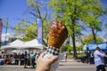 Big turkey leg at the famous Cinco de Mayo Festival