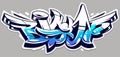 Big Up Graffiti Vector Lettering