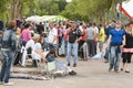 Big village picnic for the Aramada parade exhibition