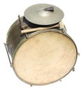 Big vintage orchestral drum