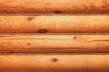 Wall of round logs Royalty Free Stock Photo