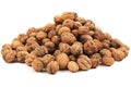 big wallnuts isolated Royalty Free Stock Photo