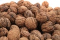 big wallnuts isolated Royalty Free Stock Photo