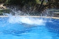 Big water splash