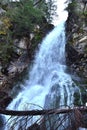 Big waterfall in Rohace mountains, Slovakia Royalty Free Stock Photo