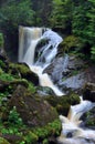 Big waterfall in Triberg Royalty Free Stock Photo
