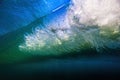 Big Wave Barrel Underwater Royalty Free Stock Photo