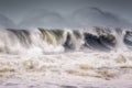 Big wave breaking Royalty Free Stock Photo