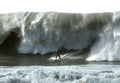 Big wave surfing rincon