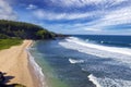 Big waves on Gris Gris cape on South of Mauritius