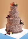 Big wedding cake Royalty Free Stock Photo