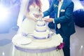 Big wedding cake Royalty Free Stock Photo