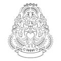 Big wedding graphic set of laurels, wreaths, arrows, ribbons, hearts, flowers, birds and labels in vector.