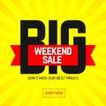 Big Weekend Super Sale banner