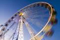 Big wheel on a fun fair Royalty Free Stock Photo