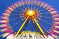 Big wheel on a fun fare Royalty Free Stock Photo