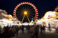 Big wheel on a fun fare Royalty Free Stock Photo