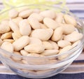 Big white beans Royalty Free Stock Photo