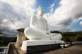 The Big White Buddha statue, Thailand Royalty Free Stock Photo