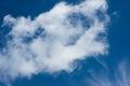 Big white cloud against sky Royalty Free Stock Photo
