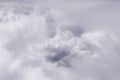 Big white cloud on the blue sky Royalty Free Stock Photo