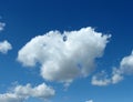 A big white cloud in the sky Royalty Free Stock Photo